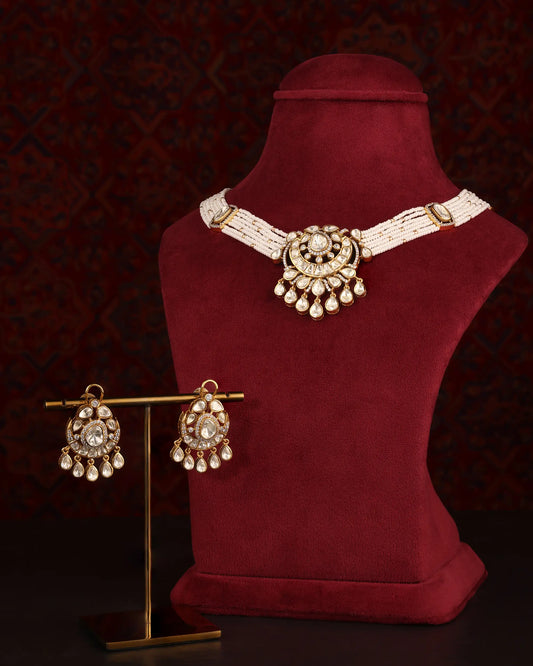 Viraasat Pearl Choker Set
